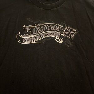 West Coast Choppers Black Men's Short Sleeve Tee